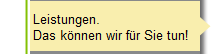 Leistungen.
Das knnen wir fr Sie tun!